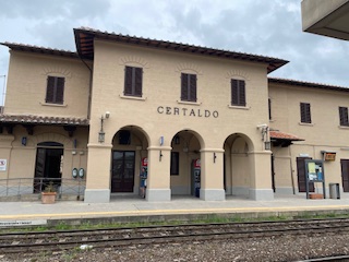 Waiting for my train to Florence.